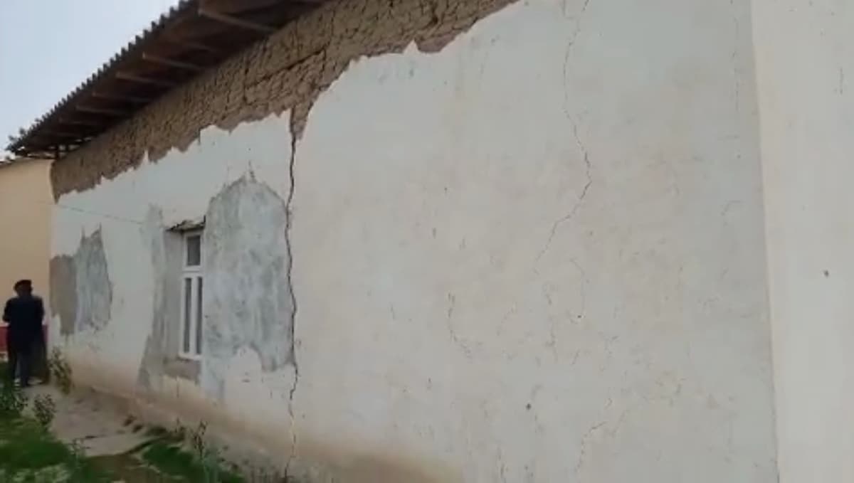 Taloqtepadagi Eski FAP binosidagi holat
