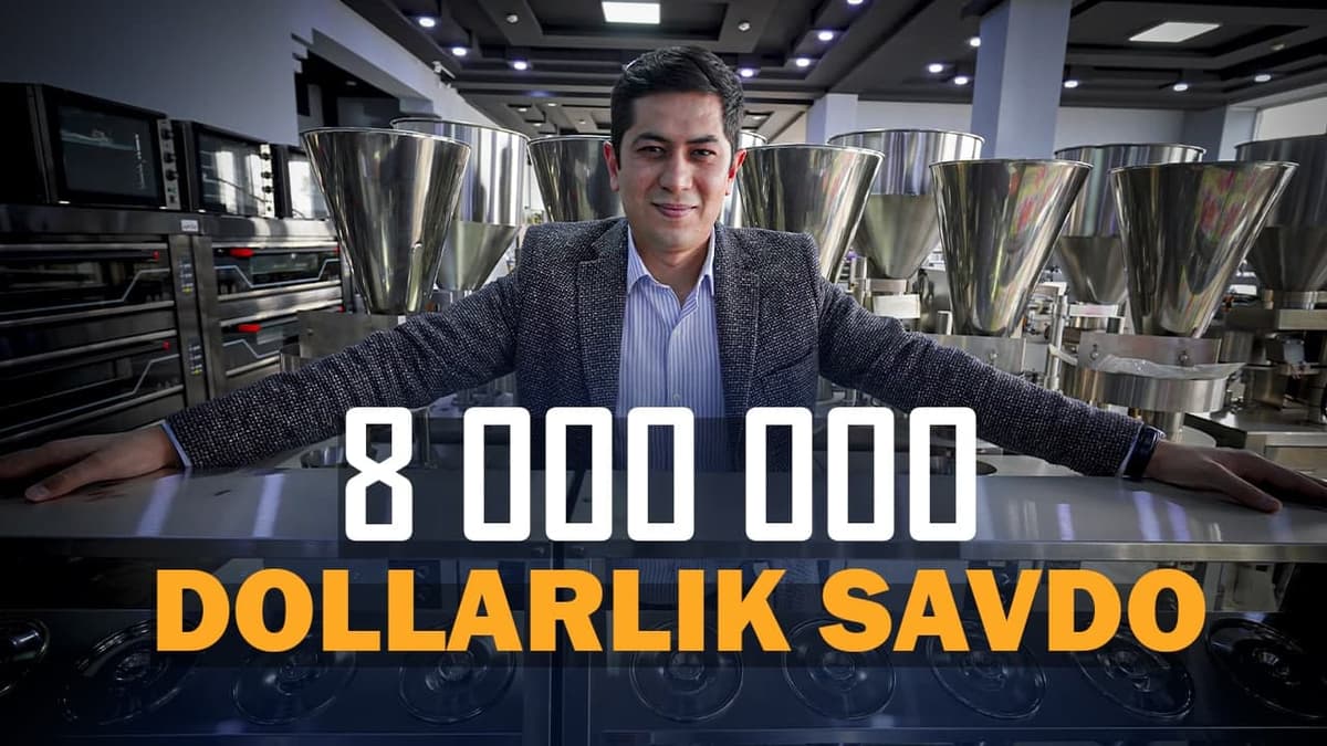 “Biz butun boshli zavod sotamiz” - uskunalar yetkazib berish biznesi