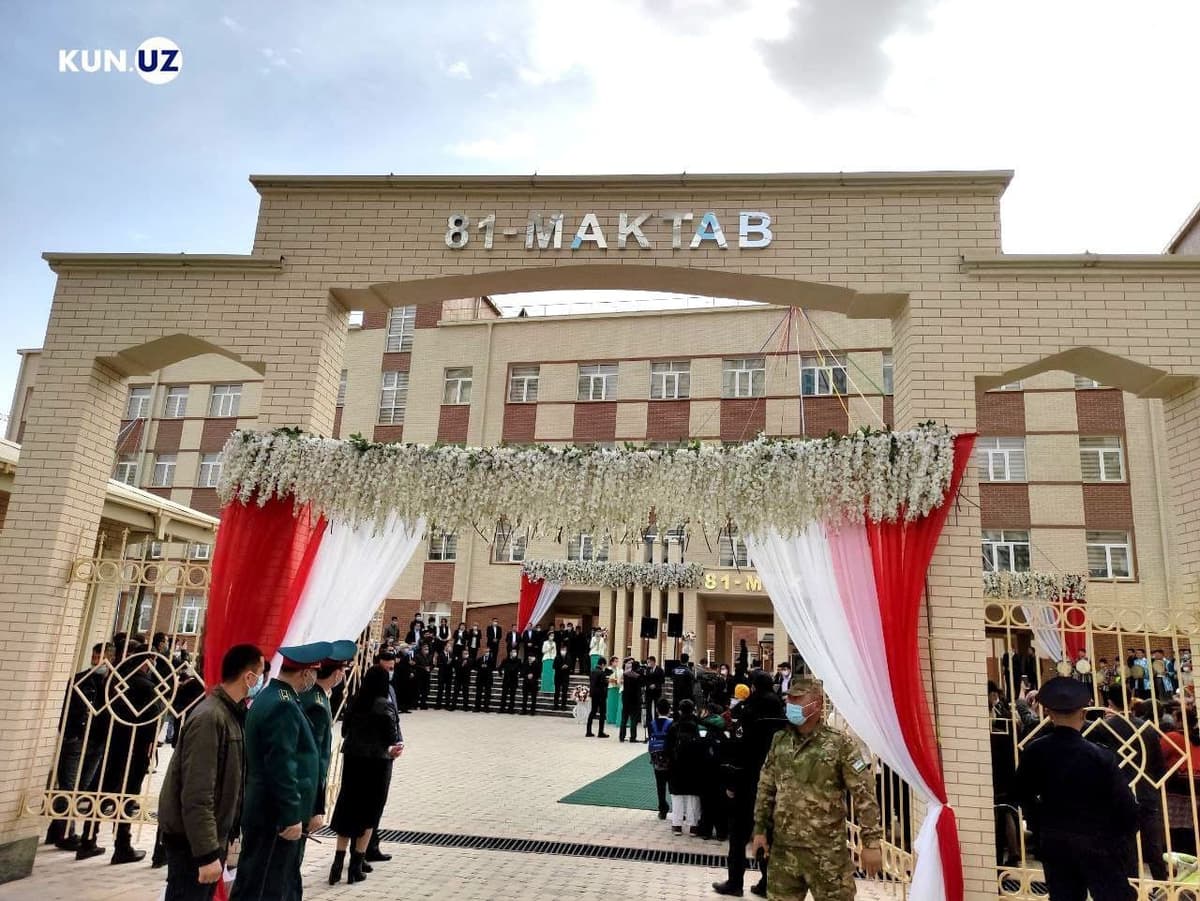 В Самарканде открылась самая большая в регионе общеобразовательная школа 