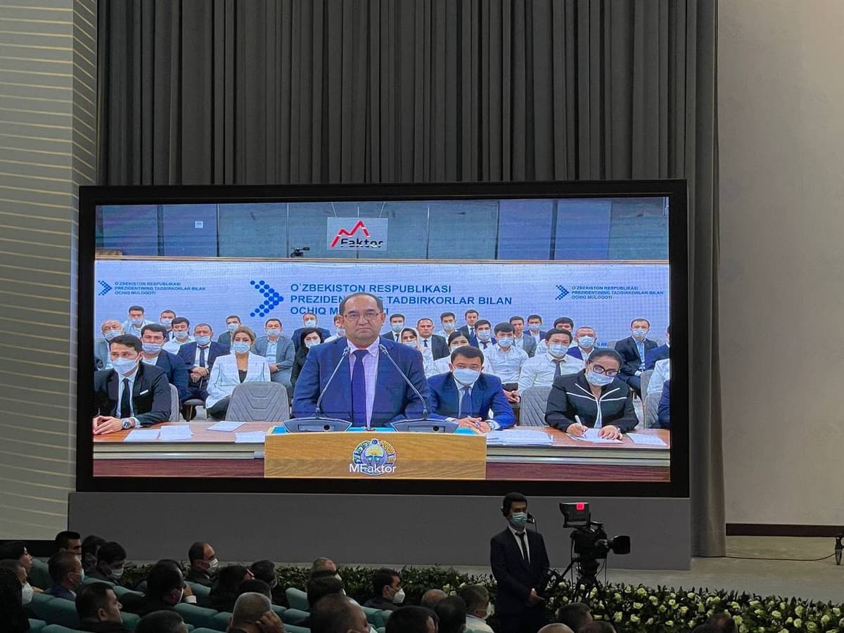 Tadbirkor Hasan Mamasaidov prezident bilan muloqotda biznes-inkubatorlarni ko‘paytirishni taklif qildi