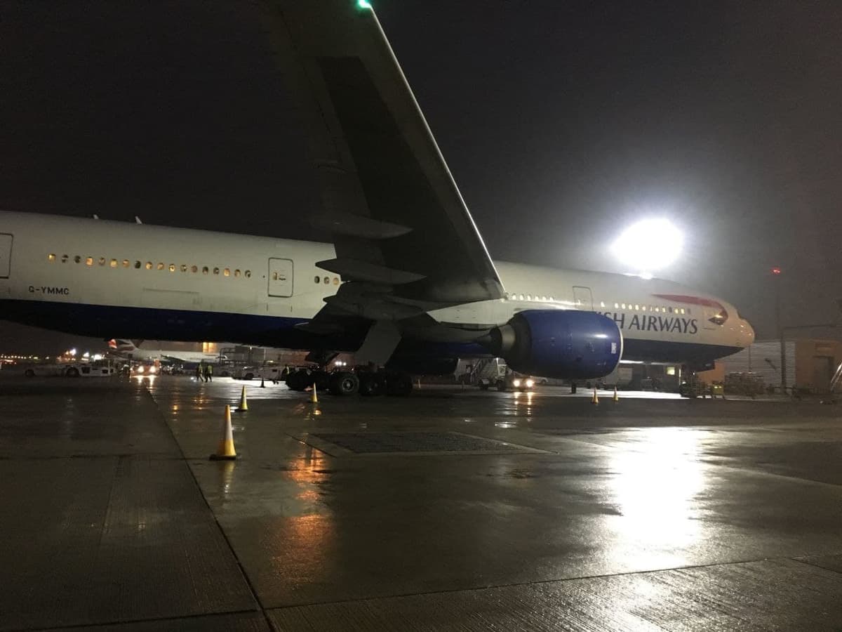 British Airways вывезла своих пассажиров из Ташкента