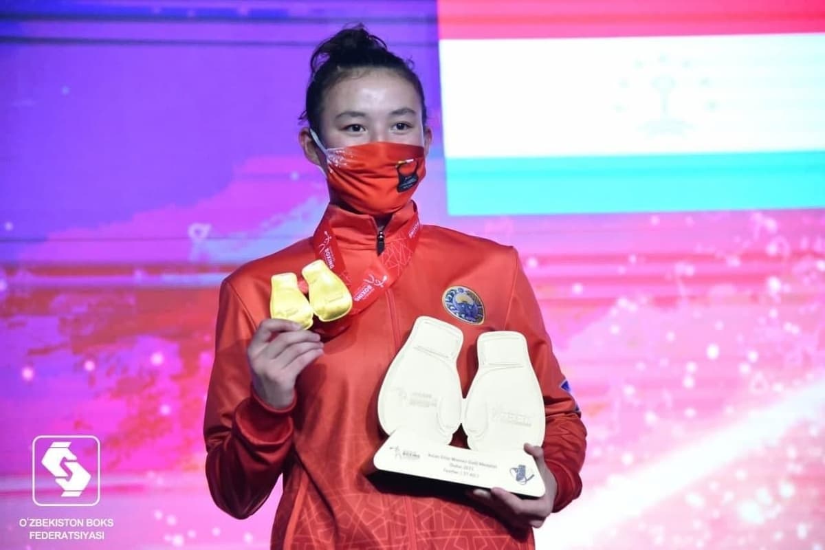 Узбекская спортсменка стала чемпионкой Азии и выиграла призовой сертификат в 10 тысяч долларов