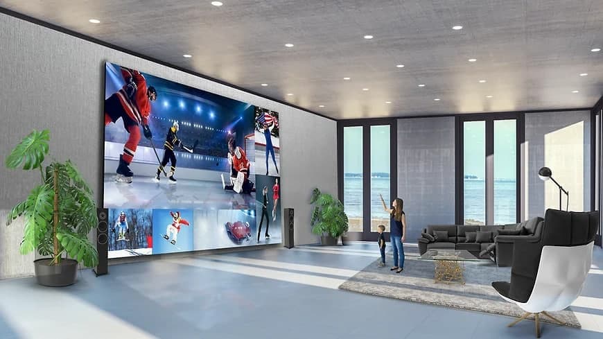 LG kompaniyasi 1,7 million dollarlik 325 dyuymli televizor ishlab chiqdi