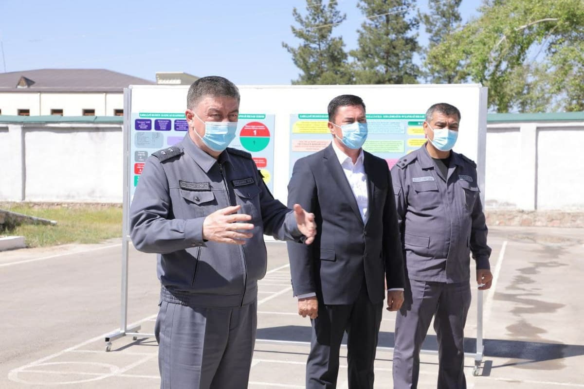 Ichki ishlar vaziri Po‘lat Bobojonov Qashqadaryoda