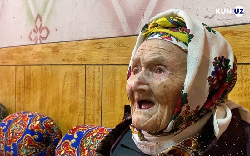 Xorazmlik 120 yoshli momo o‘tmish xotiralarini so‘zlab berdi