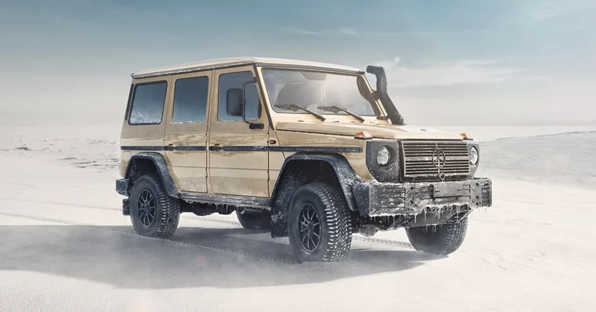 Mercedes-Benz armiya uchun maxsus Gelandewagen ishlab chiqaradi