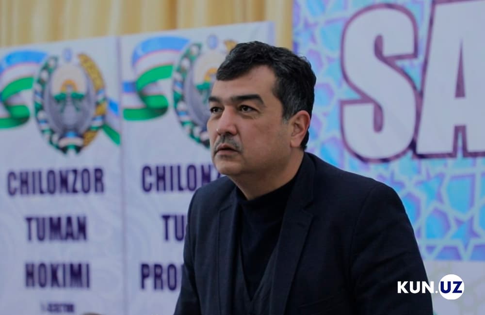Chilonzor tumani hokimi ishdan ketdi. Prezident unga muhlat bergandi