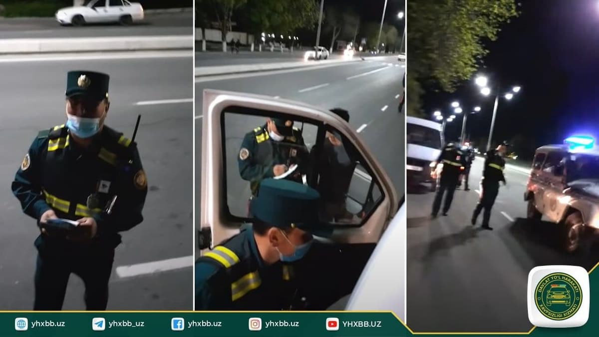 Jizzaxda qoidani buzgan haydovchini so‘kkan YPX xodimiga nisbatan xizmat tekshiruvi o‘tkazilmoqda