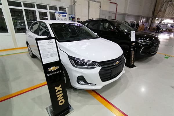 O‘zbekistonda Chevrolet Onix va Tracker ishlab chiqarish uchun qariyb 428 mln dollar ajratiladi