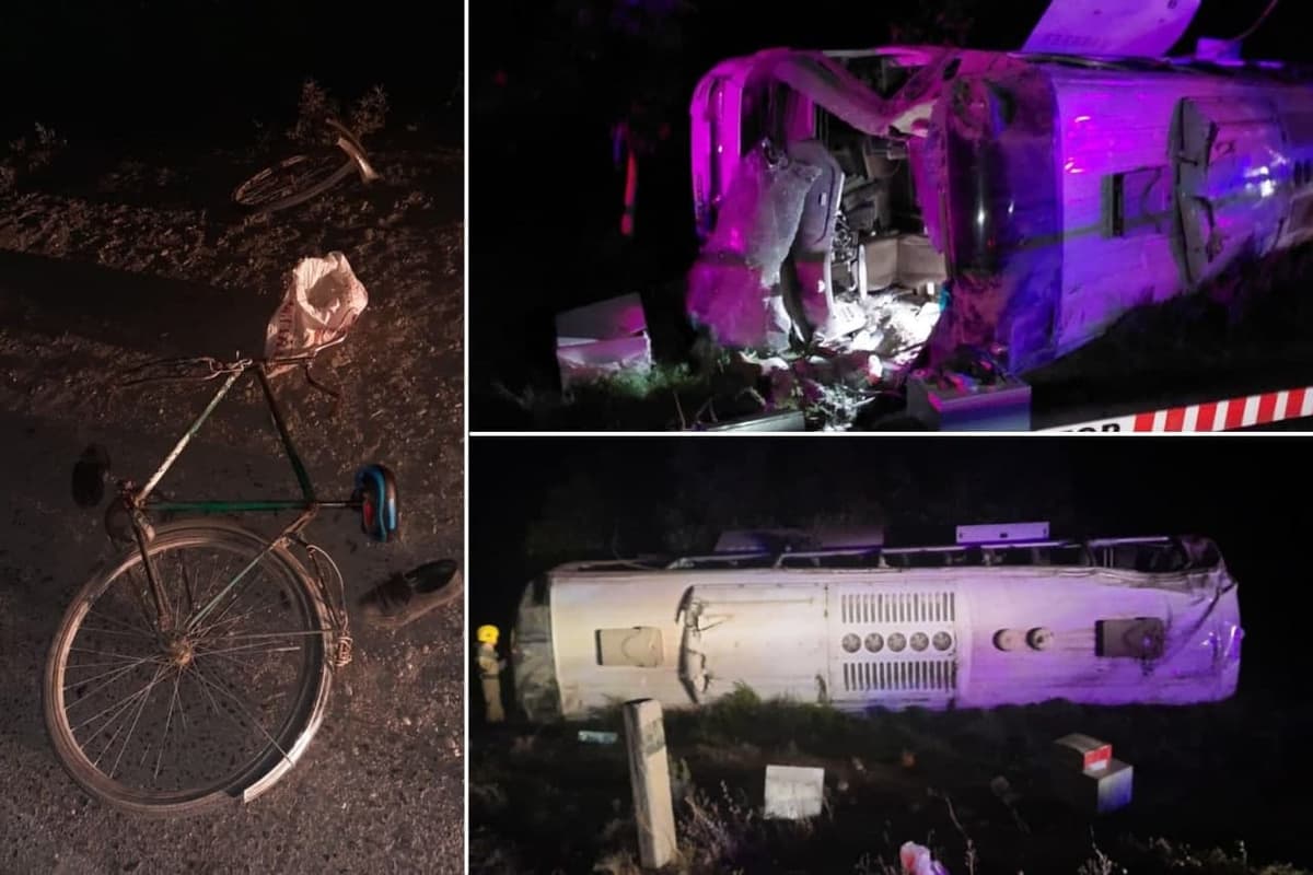 Kattaqo‘rg‘onda avtobus ag‘darilib ketdi. Ikki yo‘lovchi halok bo‘ldi