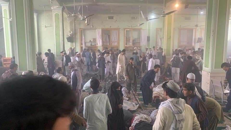 Qandahordagi masjidda sodir etilgan portlashlar uchun javobgarlikni IShID o‘z zimmasiga oldi