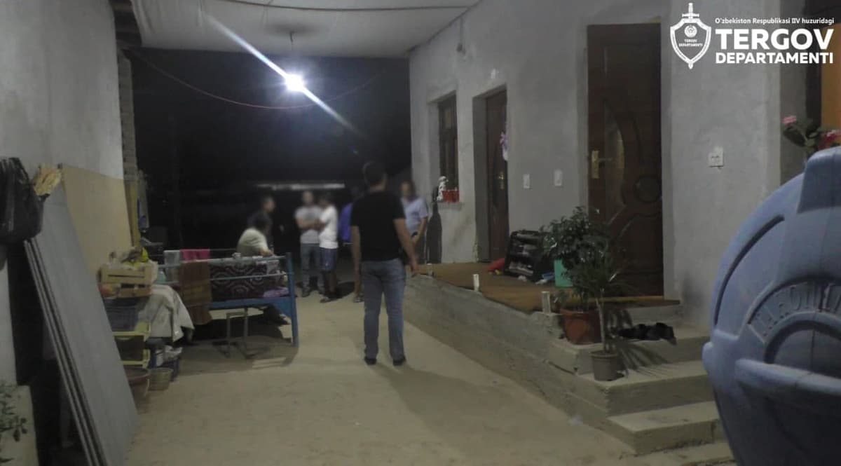 Chinozda tunda xonadonlardan biriga bostirib kirgan besh nafar shaxs ushlandi