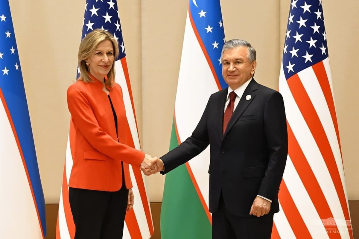 Президент Шавкат Мирзиёев принял делегацию США