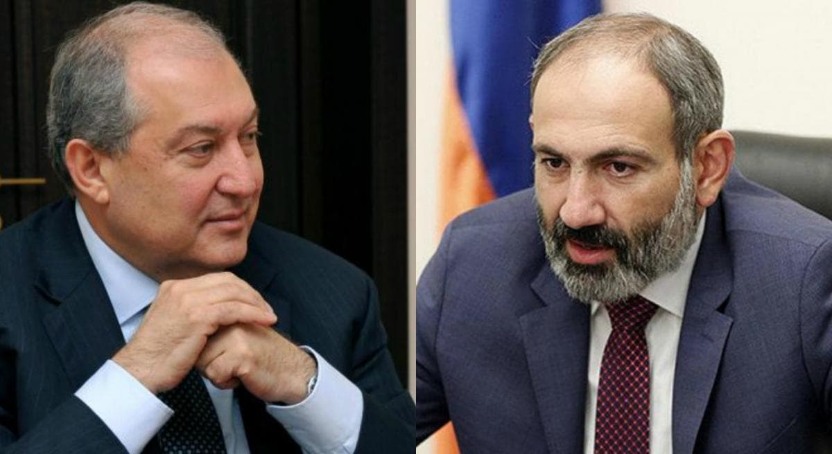 Pashinyan Armaniston prezidentiga bosh shtab boshlig‘ini bo‘shatish taklifini qayta jo‘natdi