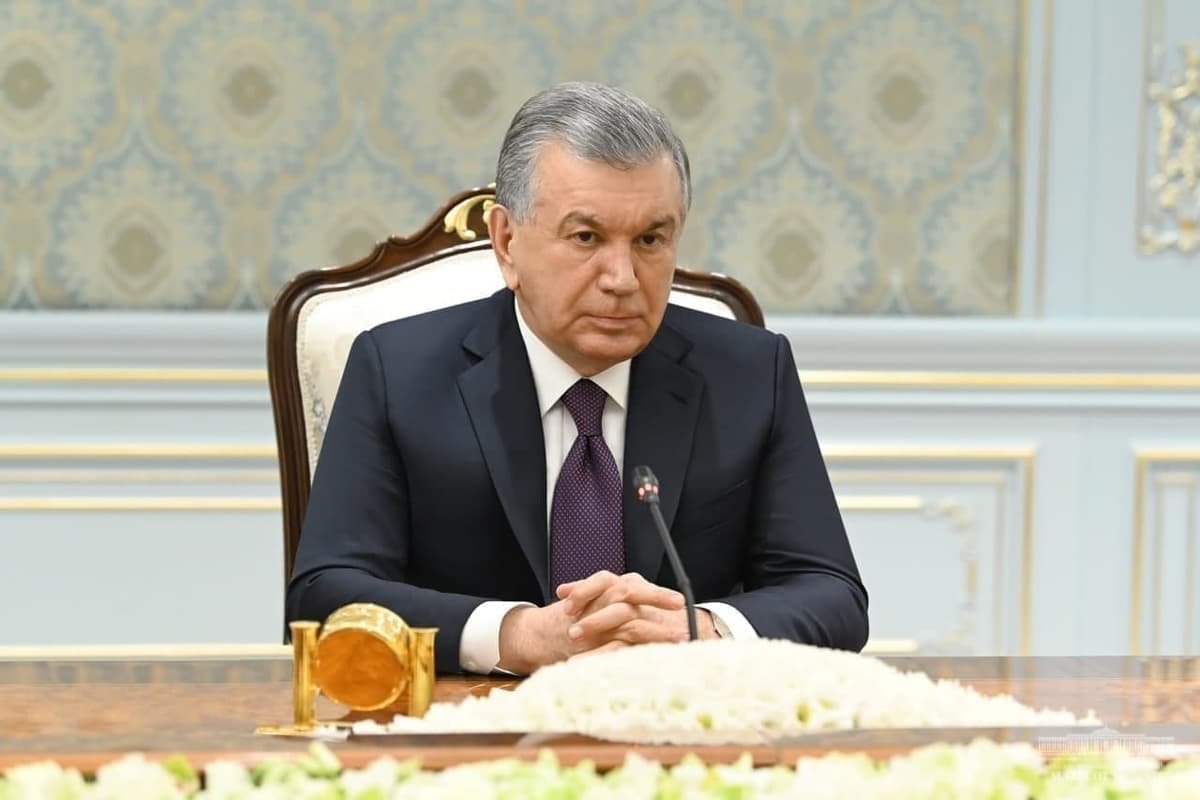 Shavkat Mirziyoyev Turkiya delegatsiyasini qabul qildi