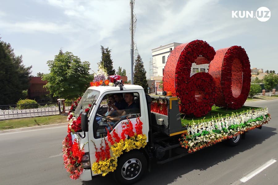 Namanganda xalqaro gullar festivali ochildi: 31 mayga qadar unda yarim million mehmon qatnashishi kutilmoqda