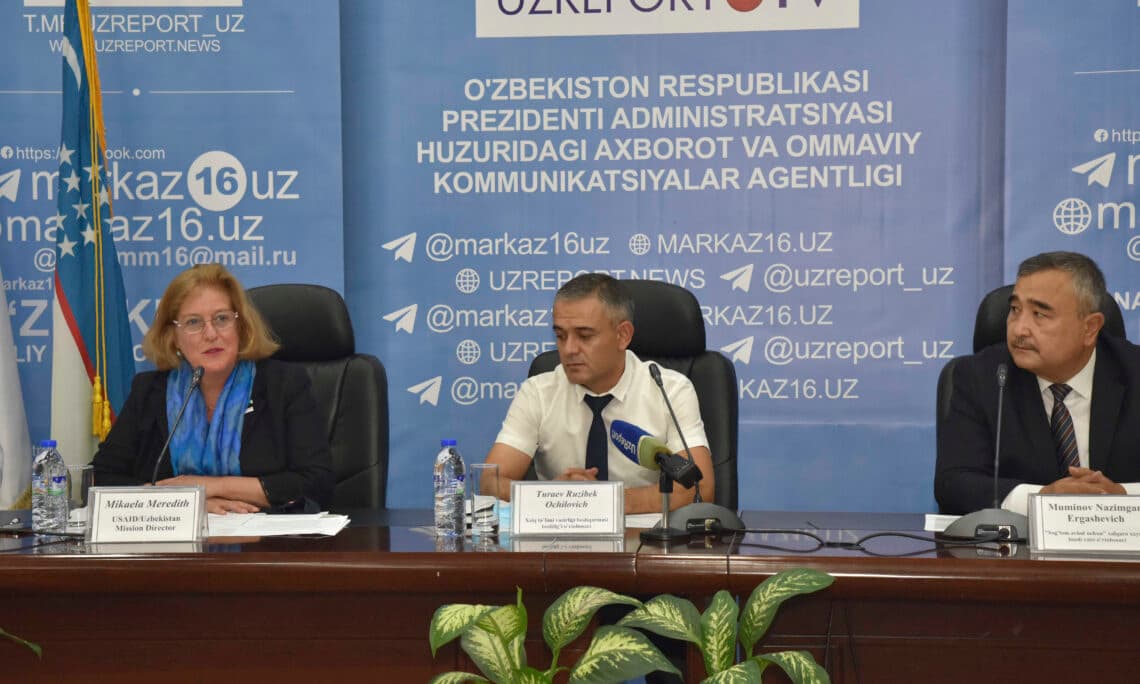 AQSh O‘zbekistonga qiymati 400 ming dollar bo‘lgan oziq-ovqat yordami yetkazib berdi