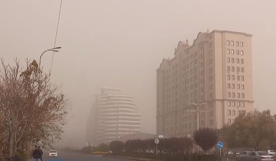 Пыльные бури наблюдались также в Казахстане и Таджикистане