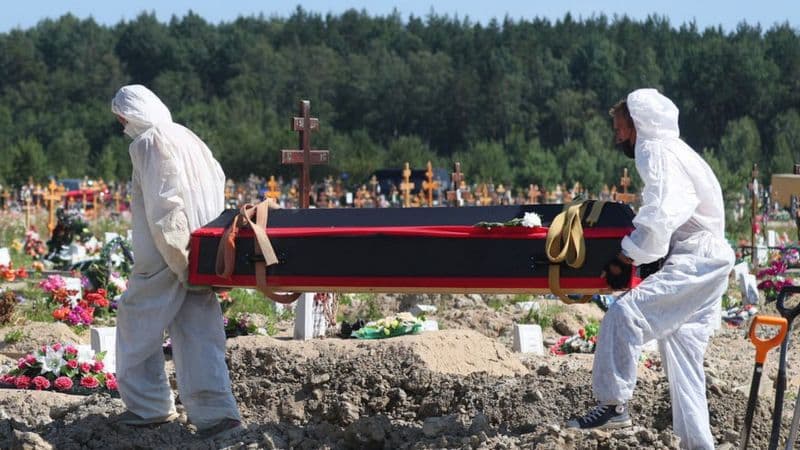 Koronadayjest: Rossiya va Litva – ortiqcha o‘limlar soni bo‘yicha yetakchi