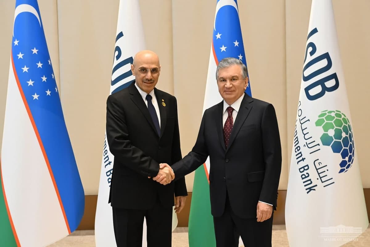 Shavkat Mirziyoyev Islom taraqqiyot bankining yangi prezidentini qabul qildi