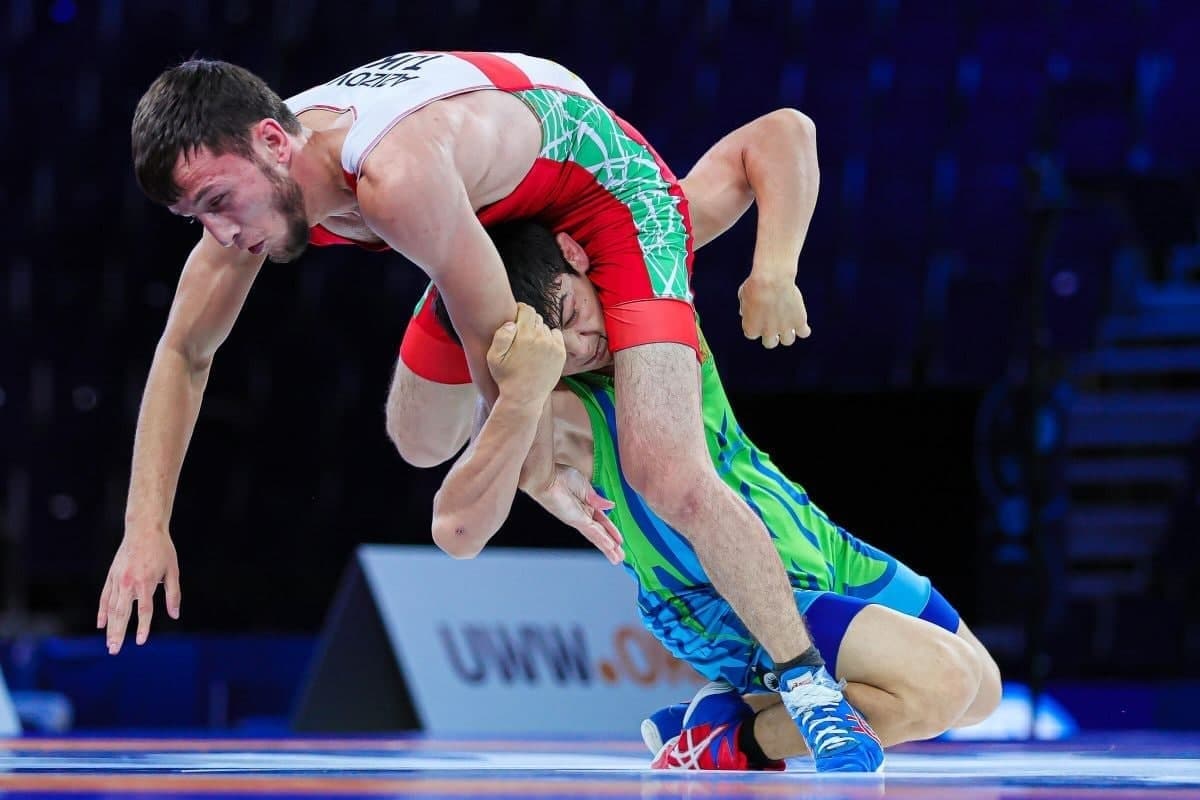 Wrestler from Uzbekistan wins silver at the World Championship