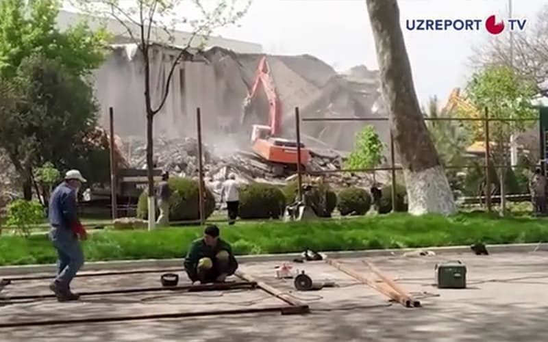 Toshkent shahrida «Navro‘z» to‘yxonasi buzib tashlandi. Hokimlik rasmiy izoh bilan chiqdi