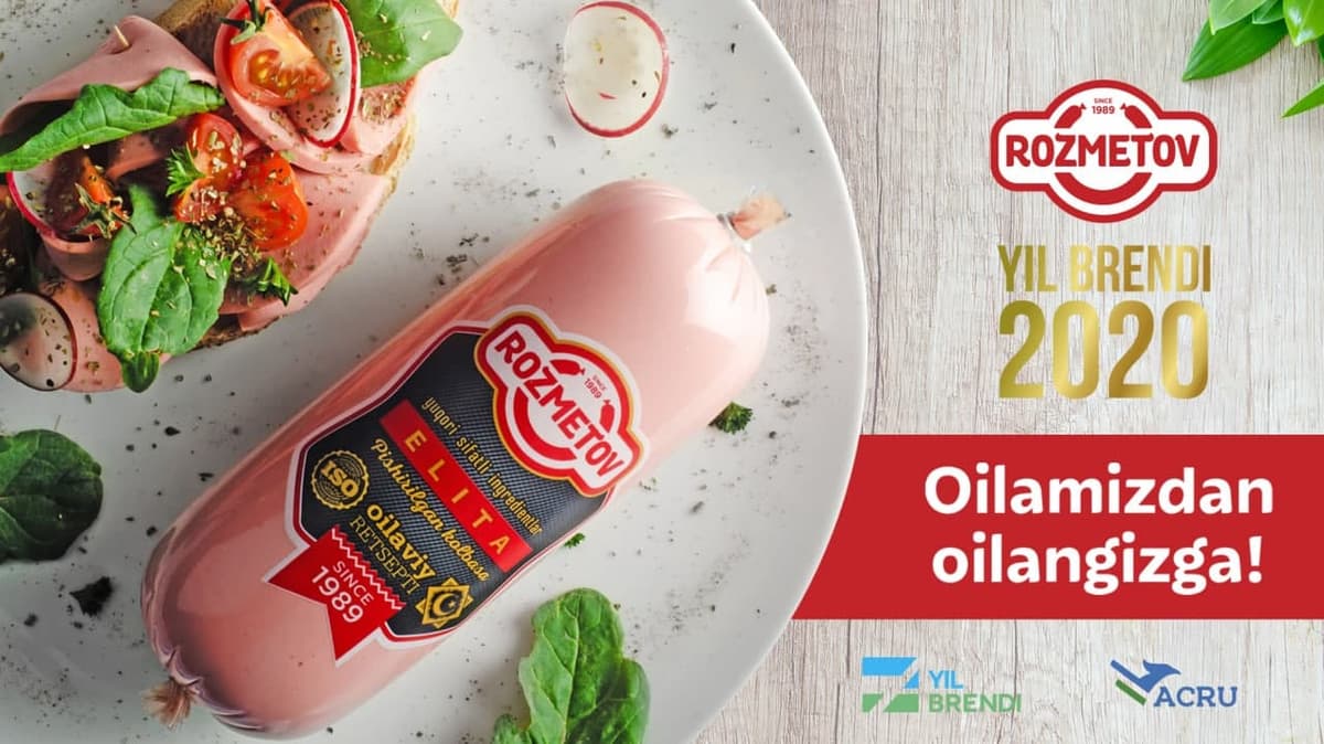 Rozmetov iste'molchilar tanloviga ko‘ra «2020 yil brendi» deb topildi!