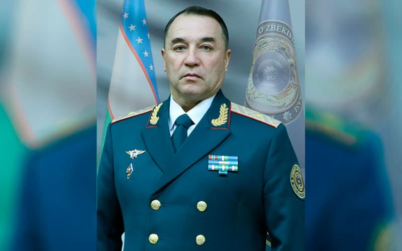 General-mayor Bahodir Mirzarahimov IIV departamenti boshlig‘i etib tayinlandi