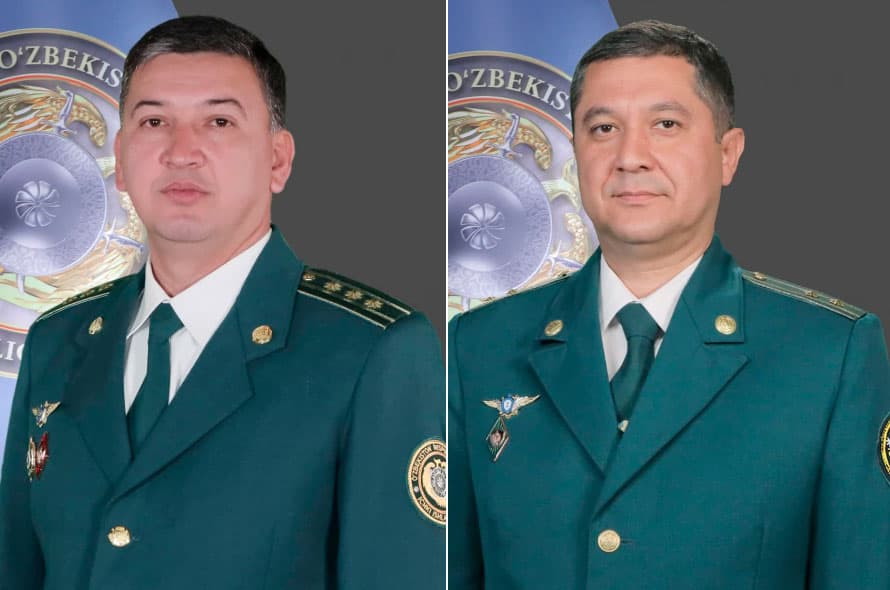 В двух районах Ташкента назначены новые начальники УКД ОВД
