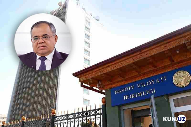 ​Стала известна причина снятия с должности хокима Навоийской области