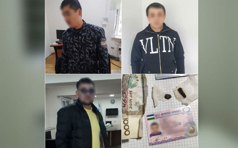 Toshkentda ichki ishlar xodimi xizmat kiyimini kiyib olgan fuqaro qo‘lga olindi