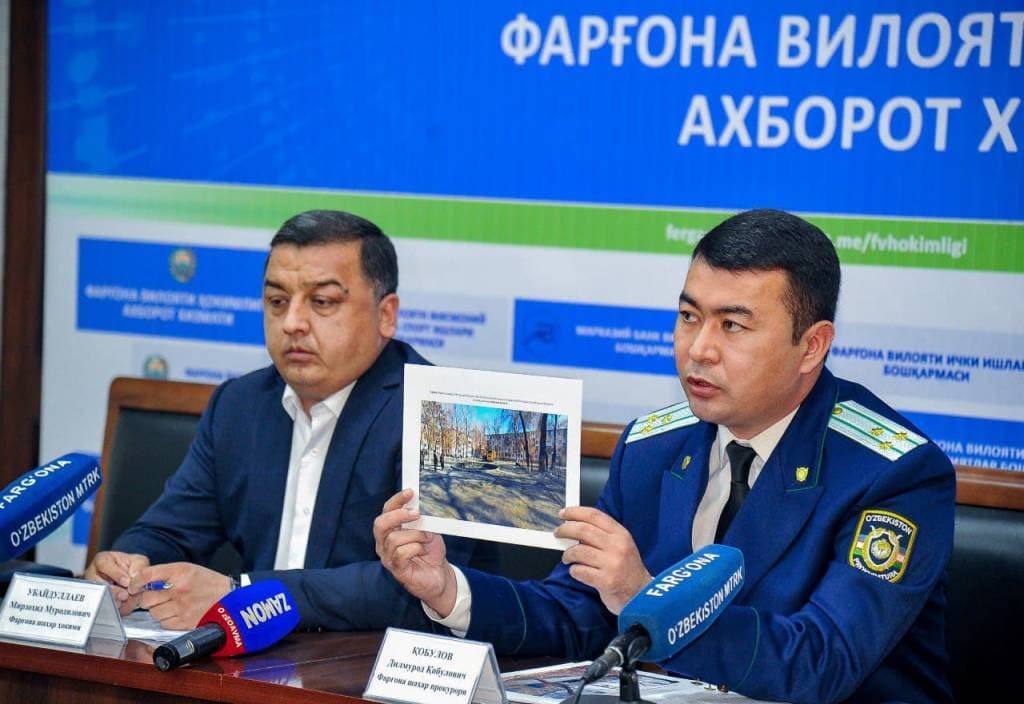 Чиновники рассказали, почему в Фергане остановили все стройки внутри дворов