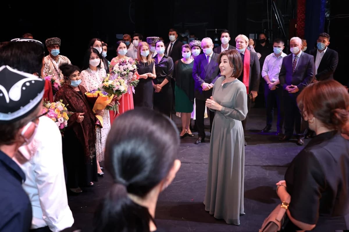 Ziroat Mirziyoyeva lazgiga bag‘ishlangan balet premerasiga tashrif buyurdi