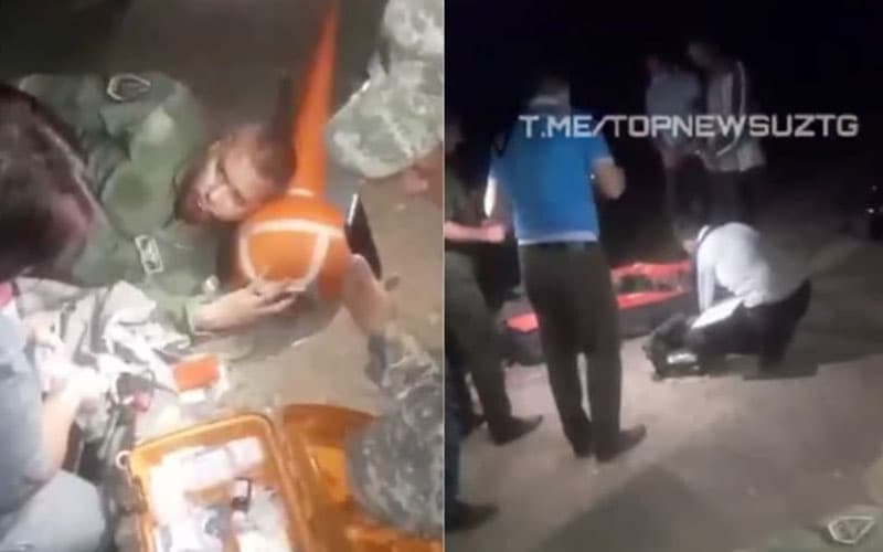 Стало известно состояние здоровья летчиков, выживших при крушении самолета в Сурхандарье