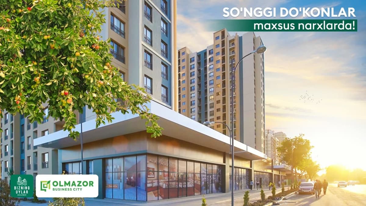 Olmazor Business City turar joy majmuasidagi tijorat ko‘chmas mulki