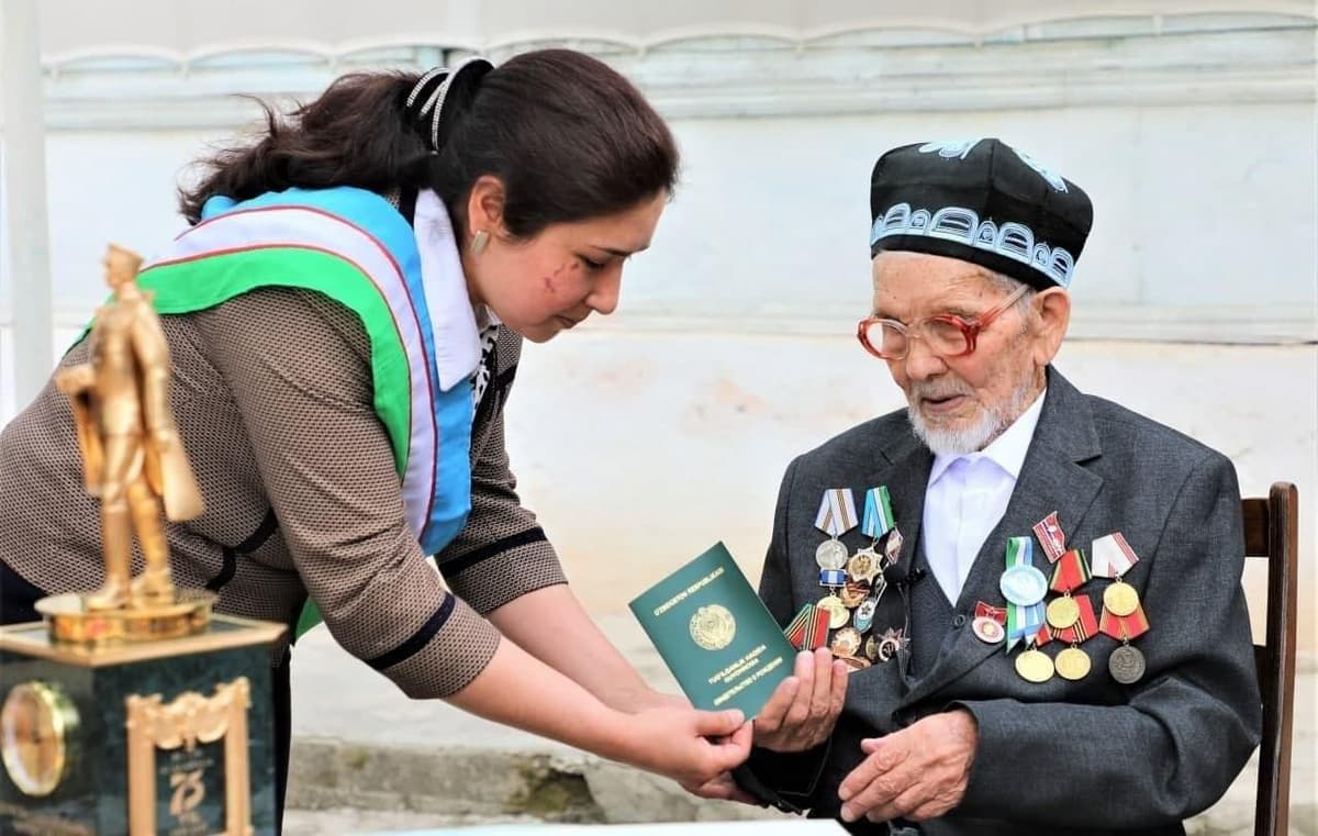 Ветеран войны спустя 98 лет получил свидетельство о рождении