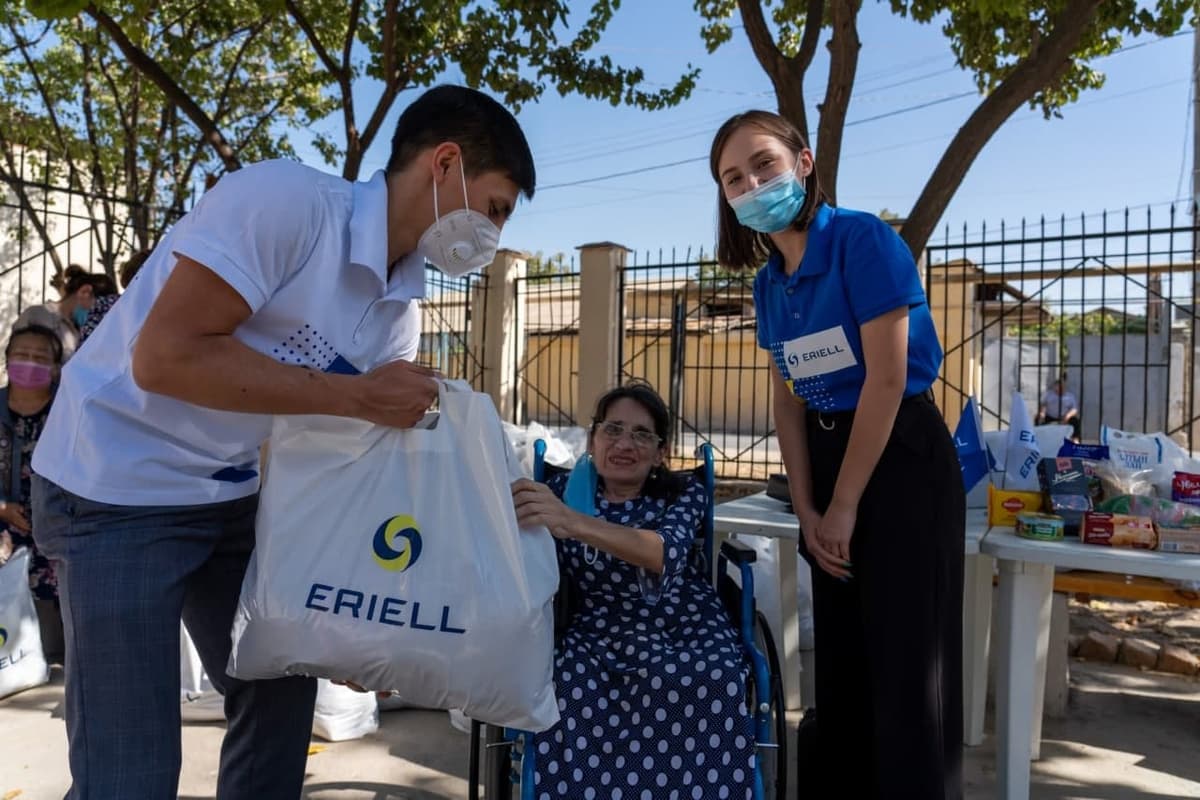 ERIELL Group: оказание помощи нуждающимся