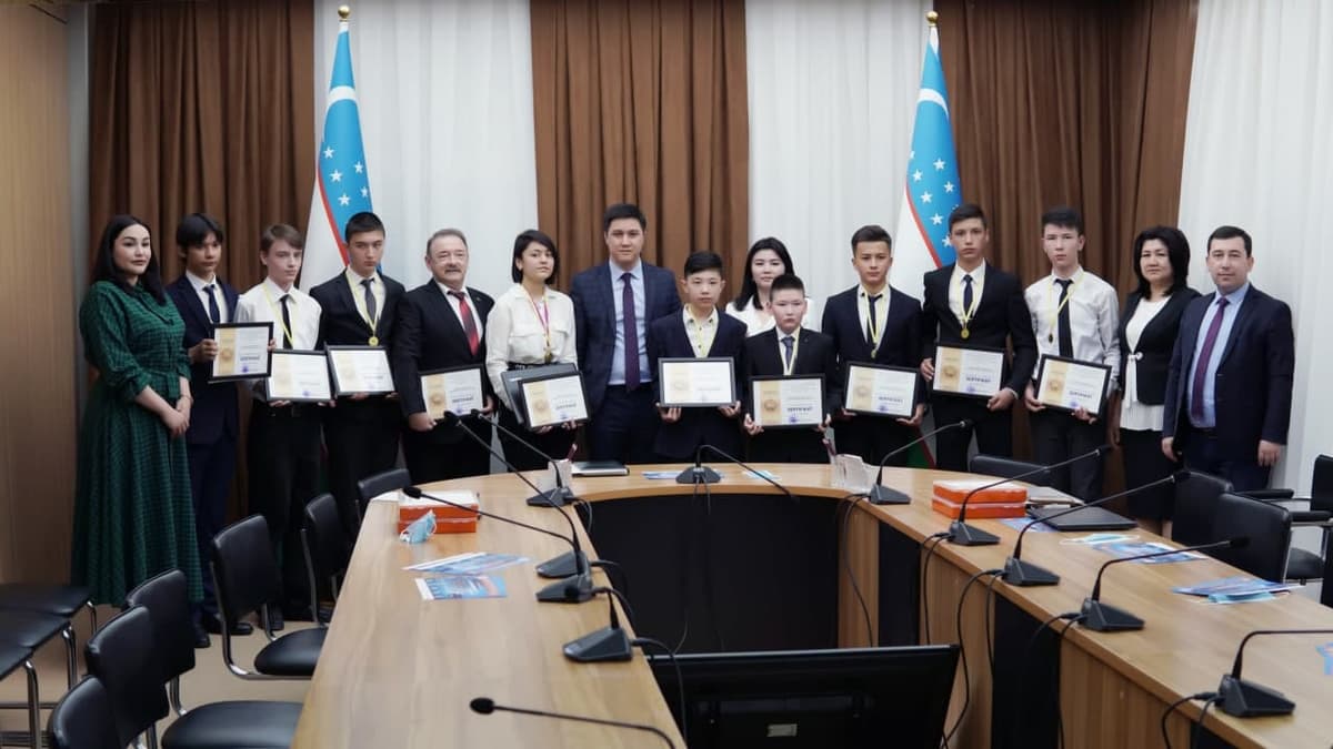 O‘zbekistonlik o‘quvchilar xalqaro tanlovda g‘olib bo‘ldi