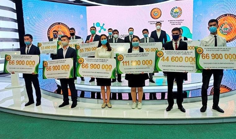O‘zbekistonda xalqaro fan olimpiadalari g‘oliblari qanday rag‘batlantiriladi?