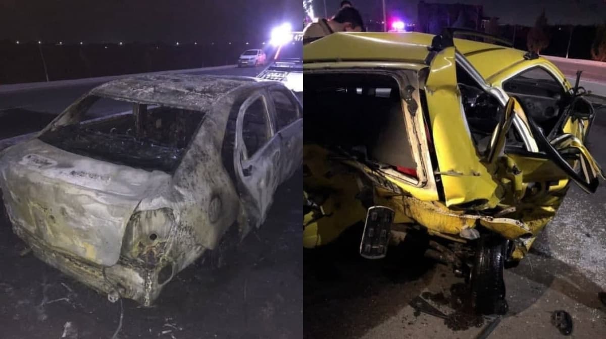 В Бухаре при столкновении загорелись два авто, есть погибшие 