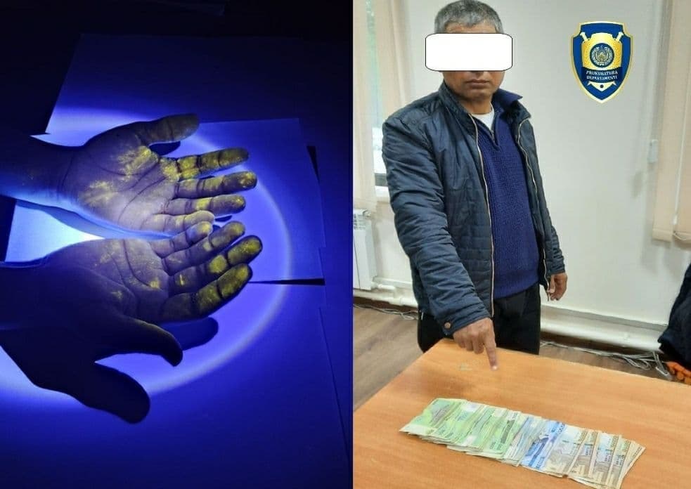 В Сурхандарье преподаватель автошколы задержан за взятку