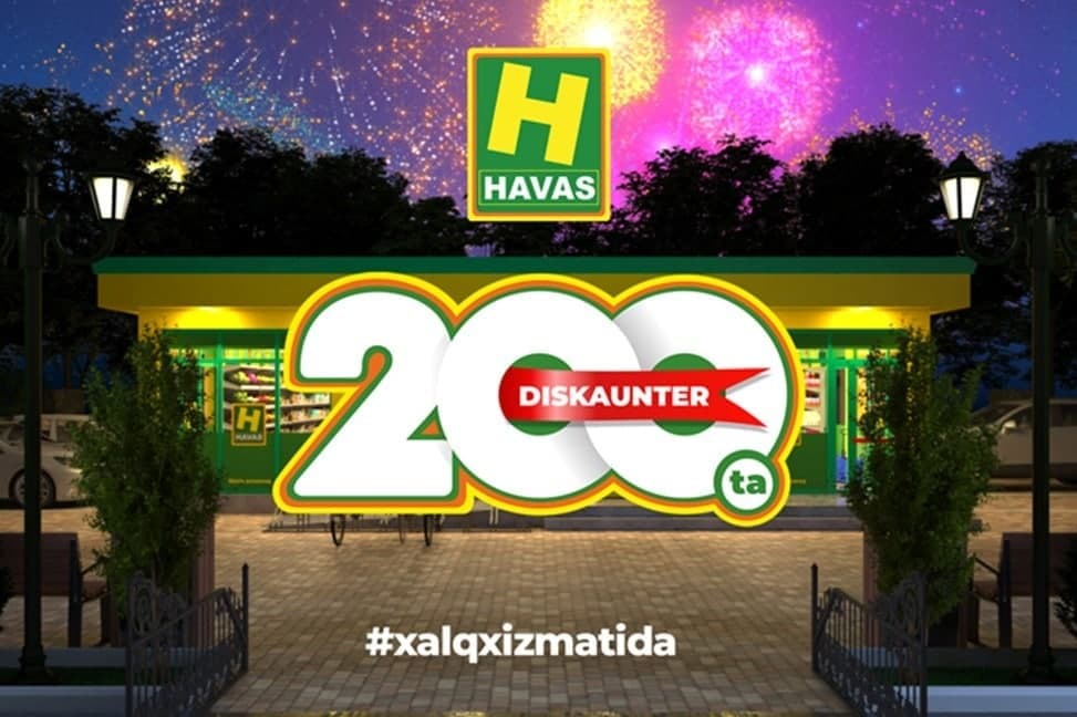 Havas 200-diskaunterini Toshkent shahrida ochdi