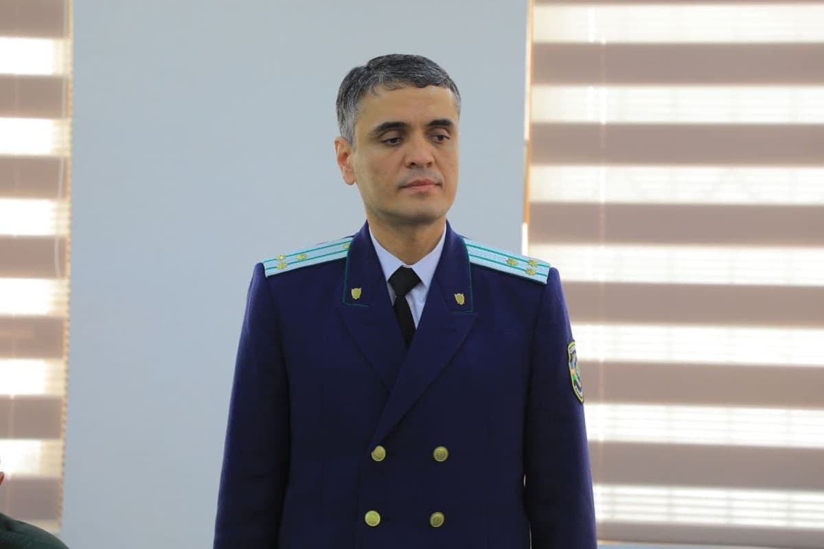 Samarqand viloyatiga yangi prokuror tayinlandi