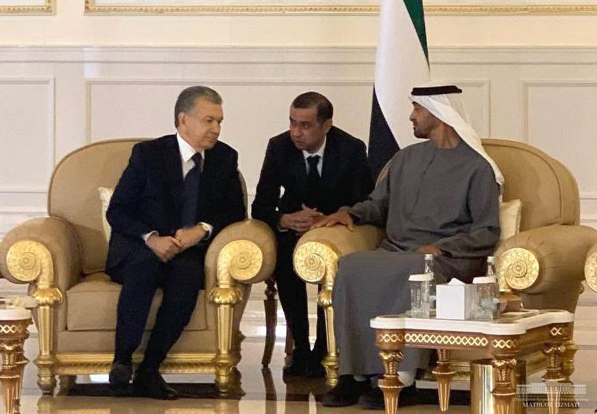 Foto: Shavkat Mirziyoyev BAA rahbariyati bilan ko‘rishib, ularga ta’ziya bildirdi