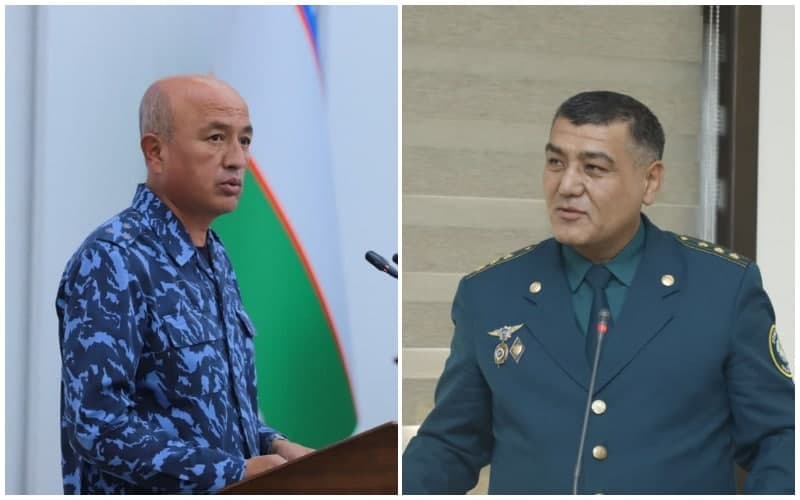 Namangan viloyati IIB boshlig‘i ishdan olindi, Qashqadaryo viloyati IIB boshlig‘i qat’iy ogohlantirildi