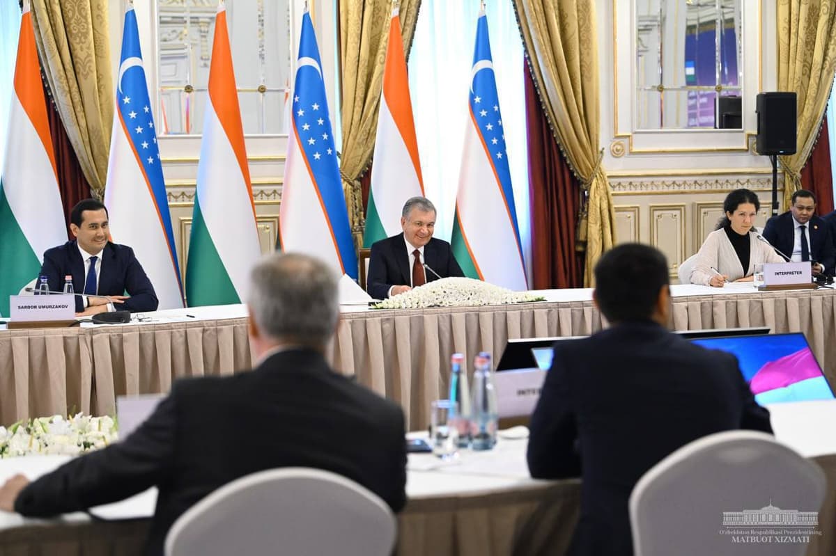 Shavkat Mirziyoyev vengriyalik ishbilarmonlarni O‘zbekistonga taklif etdi