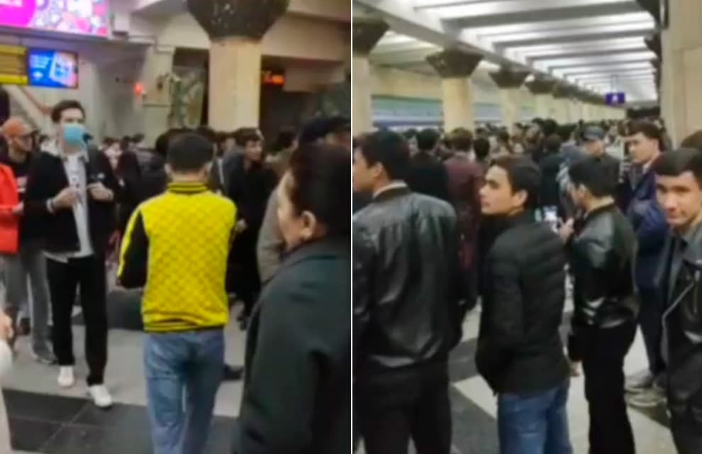 Toshkent metrosida erkak o‘zini poyezd tagiga tashlagani tufayli poyezdlar harakati to‘xtab qoldi