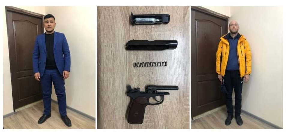 Toshkentda pnevmatik quroldan mashinaga o‘q uzgan shaxs ushlandi