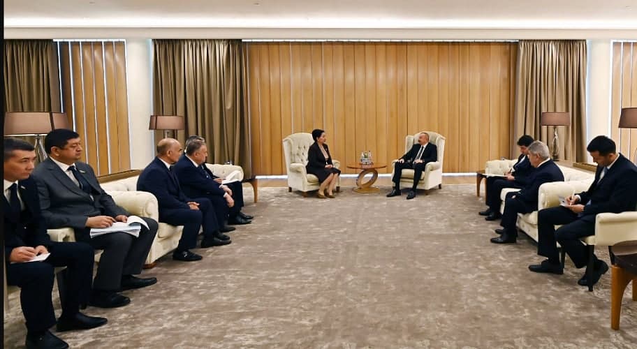 President of Azerbaijan receives Uzbekistan’s Senate Chairperson 