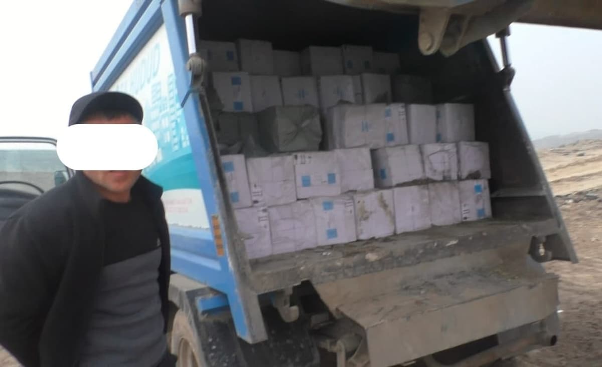 Namanganda “Toza hudud” DUK haydovchisi 164 mln so‘mlik dori vositalari bilan qo‘lga tushdi